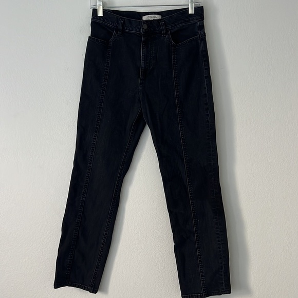 Dorothee Schumacher Jeans Size 3 US Size 6 ‘removed’ back pocket black/grey - Picture 3 of 11